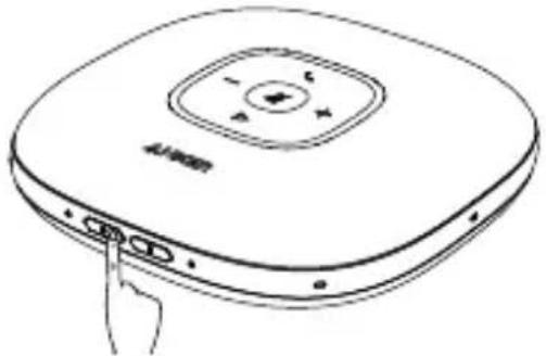 Anker PowerConf - Mise sous/hors tension - 1