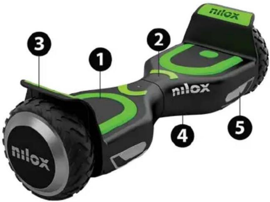 NILOX DOC 2 Plus - DOC 2 BALANCE SCOOTER: DESCRIZIONE - 1