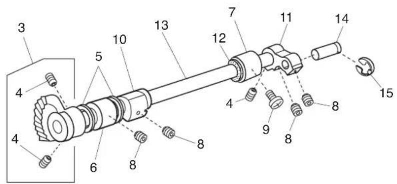 JANOME 1522DG - PARTS LIST - 2
