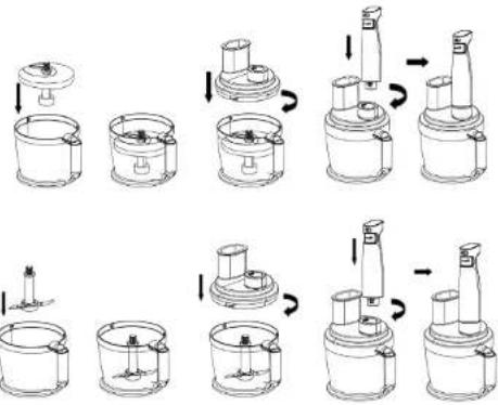 Concept TM5030 - FOOD PROCESSOR (model TM5010 only) - 1