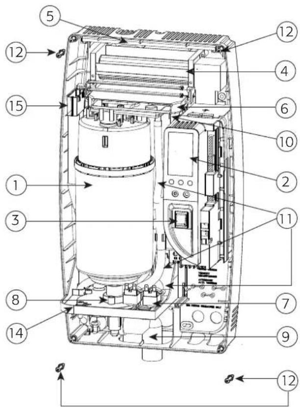 Carel compactSteam - Pièces détachées - 1