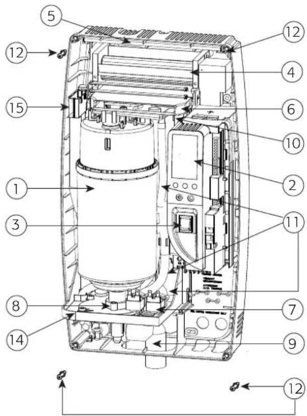 Carel compactSteam - Ersatzteile - 1