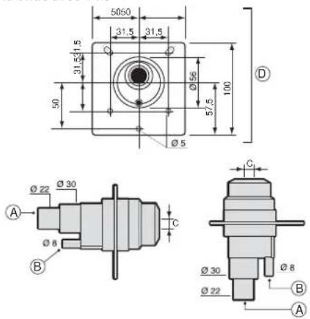 Carel humiSteam - Instruction pour le montage (voir Fig.3.b): - 1