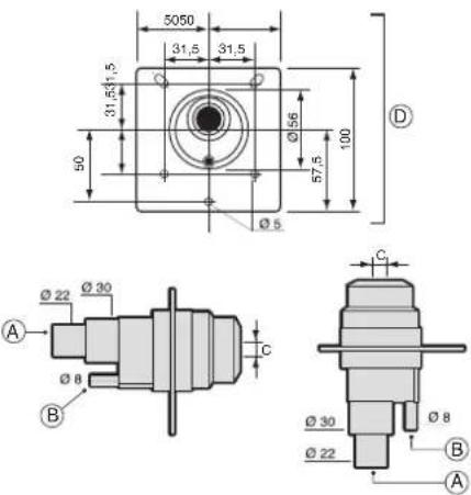 Carel humiSteam Basic - Montageanleitungen (siehe Fig.3.a): - 1