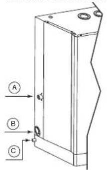 Carel humiSteam Basic - Pre installation pour les raccordements hydrauliques: - 2