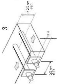Carel humiSteam Basic - Modèles de distributeurs linéaires et installations types - 5