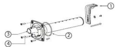Carel humiSteam Basic - Distributeurs linéaires CAREL pour conduites d'air (DP***DR0) - 1
