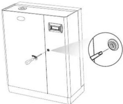 Carel humiSteam Basic - Montagedu coff re frontal - 4