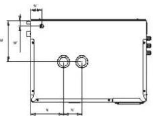 Carel humiSteam Basic - Valeurs raccordements hydrauliques - 4