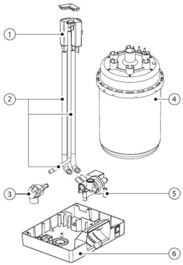 Carel humiSteam xplus - MAINTENANCE ET PIECES DE RECHANGE - 1