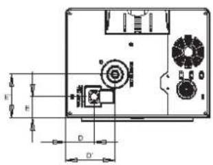 Carel humiSteam xplus - Préinstallation pour les raccordements hydrauliques: - 2
