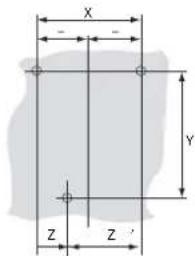 Carel humiSteam xplus - Fixation au mur - 2