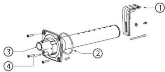 Carel humiSteam Wellness - Instruction pour le montage (voir Fig.3.c): - 2