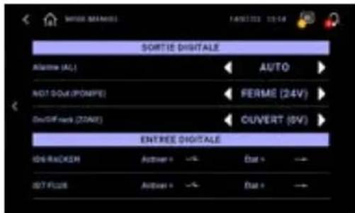 Carel humiFog - Mode manuel - 9