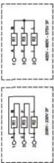 Carel heaterSteam titane - Schéma électrique UR020 triphase (400-460-575 V) - version U Schéma électrique UR027 triphase (400-460-575 V) - version U - 1