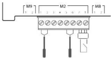 Carel heaterSteam titane - RÉGULATION AVEC DEUX SONDES DE TEMPERATURE NTC (passives) - 1