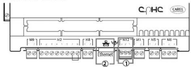 Carel heaterSteam titane - Protocoles et configuration du réseau de supervision - 1