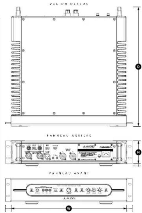 JL Audio Fathom IWSv2SYS213 - Capacité de sortie du trigger 12 V : - 1