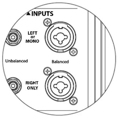 JL Audio Fathom f110 v2 - TRS connection: - 1