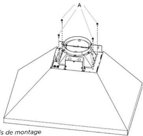 ELICA Leone ELI142S1 - Retirer le ventilateur de moteur interne de la hotter - 1