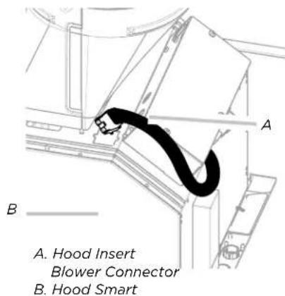 ELICA Leone ELI142S1 - Make Electrical Connection Inside Range Hood Between In-Line Blower System and Range Hood - 4