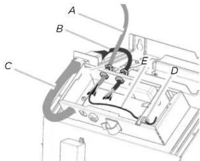 ELICA Leone ELI142S1 - Conexión electrica entre la campana y el sistema de soplador en linea - 9