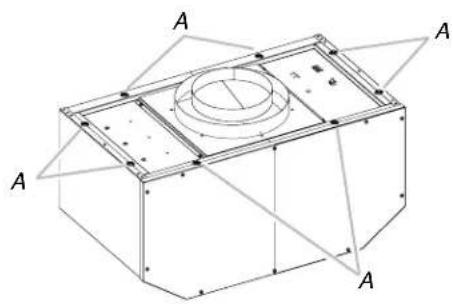 ELICA Leone ELI142S1 - Instalacion del Sistema de Ventilacion en Linea - 1
