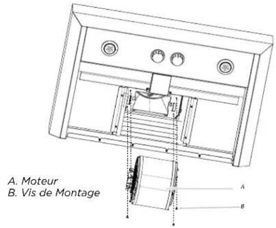 ELICA Leone ELI142S1 - Retirer le ventilateur de moteur interne de la hotter - 4