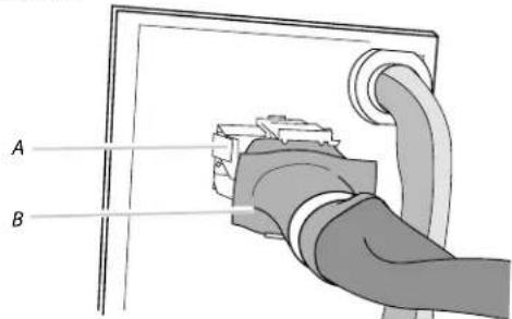 ELICA Leone ELI142S1 - Retire el ventilador interno del motor de la campana extractor - 1