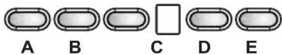 ELICA Glide EGL436SS - Description of control panel - 1