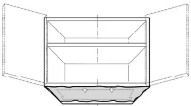 ELICA Glide EGL436SS - Installation - Ducting version - 1