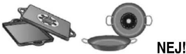 ELICA NikolaTesla Switch PRF0161193 - Brug kun gryder, der er mærket med symbolet Vigtigt: - 1