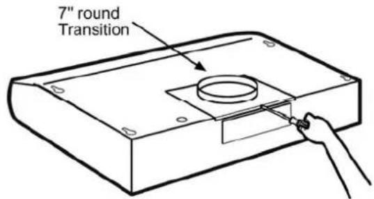 ELICA Bellagio EBL436SS - Installation - Ducting version - 1