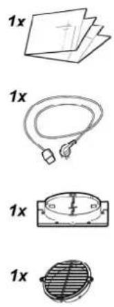 ELICA Elite 14 PRF0037992A - Parts supplied - 2