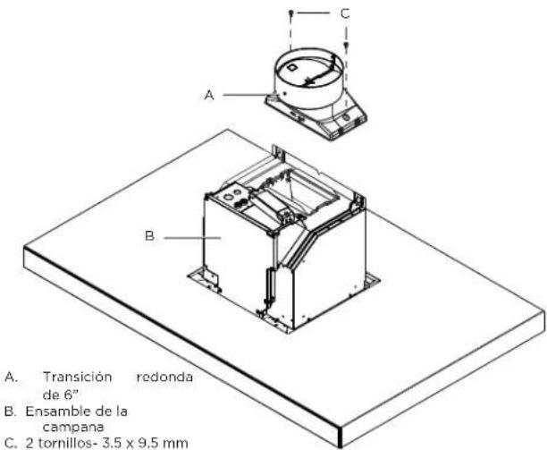 ELICA Maggiore EMG642S1 - Instalación de la campana - 4