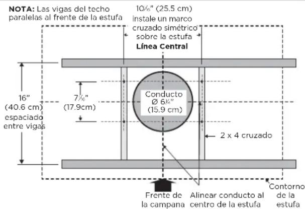 ELICA Maggiore EMG642S1 - Estructuras de soporte al techo - 1