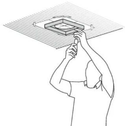 ELICA Maggiore EMG642S1 - Installation des vis de montage de la hotte - 3