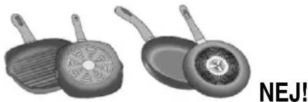 ELICA NikolaTesla Switch ENS436BL - Brug kun gryder, der er mærket med symbolet Vigtigt: - 2