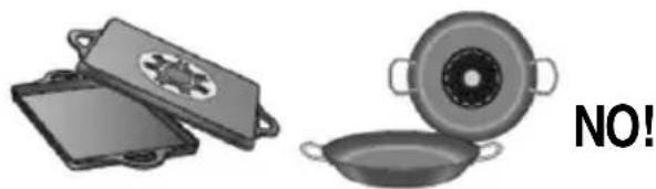 ELICA NikolaTesla Switch ENS436BL - Utilizzare solo pentole che riportano il simbolo.    Importante: - 1