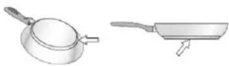 ELICA NikolaTesla Switch ENS436BL - Gebruik alleen pannen met het symboli Belangrijk: - 3