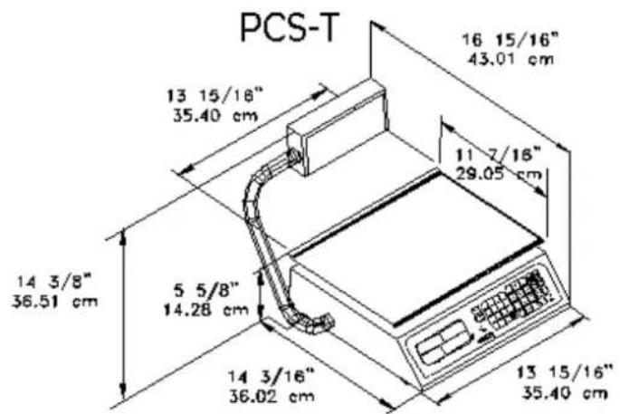 Sammic 340026 - SCALE DIMENSIONS - 2