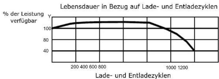 Sammic 340026 - LEBENSDAUER DER WIEDERAUFLADBAREN BATTERIE - 1