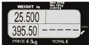 Sammic 340026 - OTHER IMPORTANT MESSAGES THAT APPEAR ON THE SCALE - 5