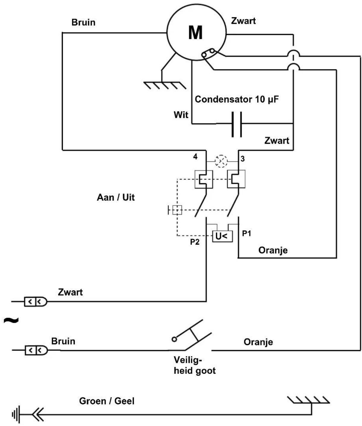 Santos N° 49 - Elektrisch schema 220-240V 50/60Hz - 1