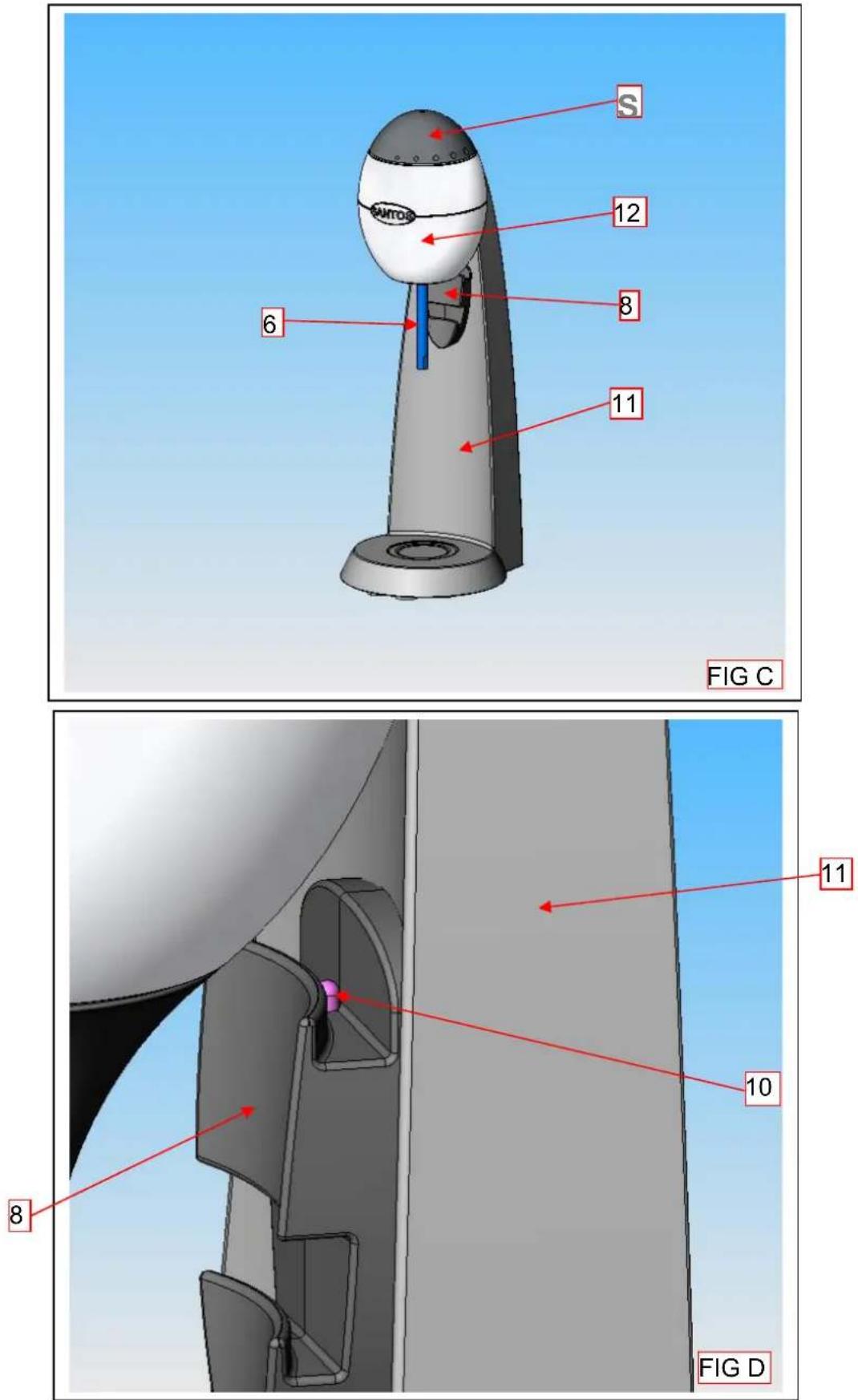 Santos N° 54 - Schéma électrique 220-240V\~ 50/60Hz - 4