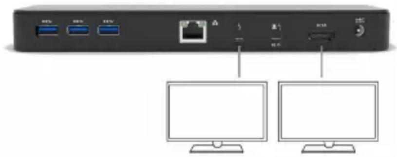 i-TEC TB3HDMIDOCK - ANSCHLUSS VON HDMI / THUNDERBOLT™ 3 DES BILDSCHIRMS - 2