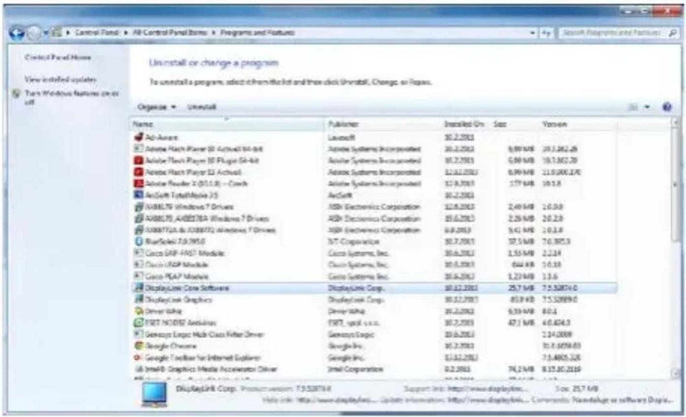 i-TEC C31QUATTRODOCKP - UNINSTALLING DRIVERS - 1