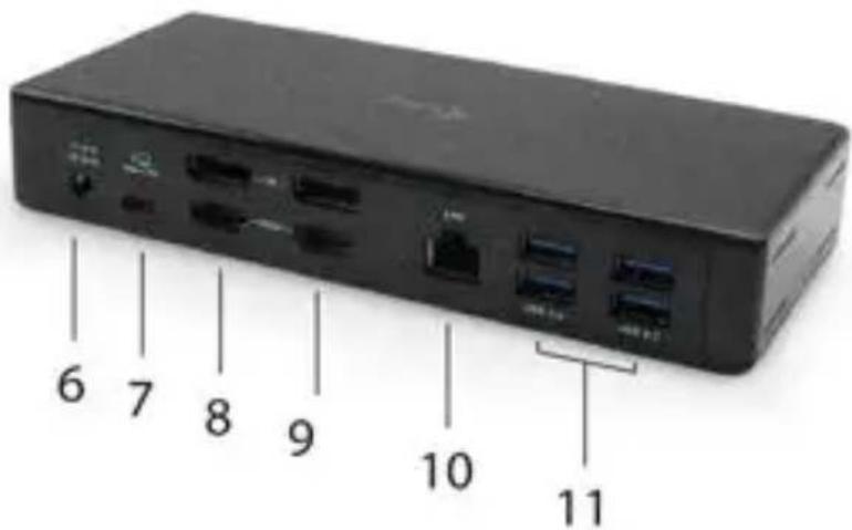 i-TEC C31QUATTRODOCKP - Uzpakaline dalis: - 1