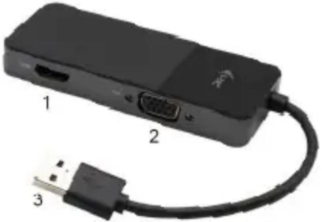 i-TEC U3VGAHDMIADA - BESCHRIJVING VAN DE ADAPTER - 1