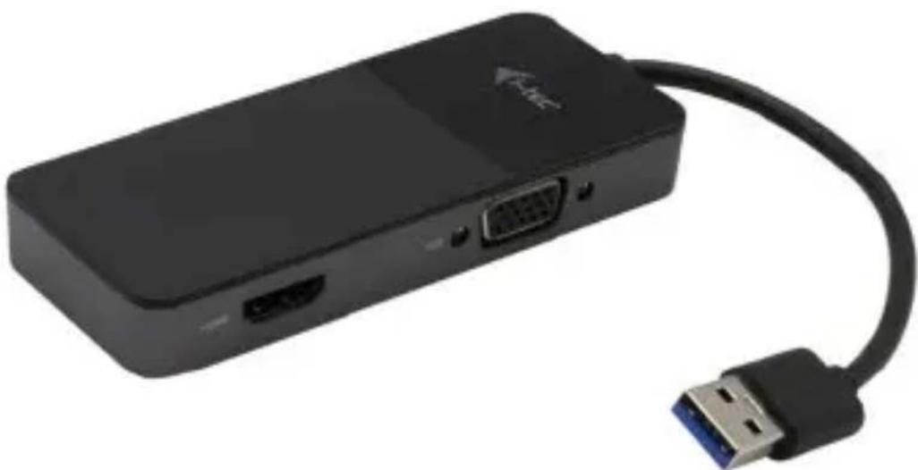 i-TEC U3VGAHDMIADA - USB 3.0 to HDMI and VGA Adapter - 1